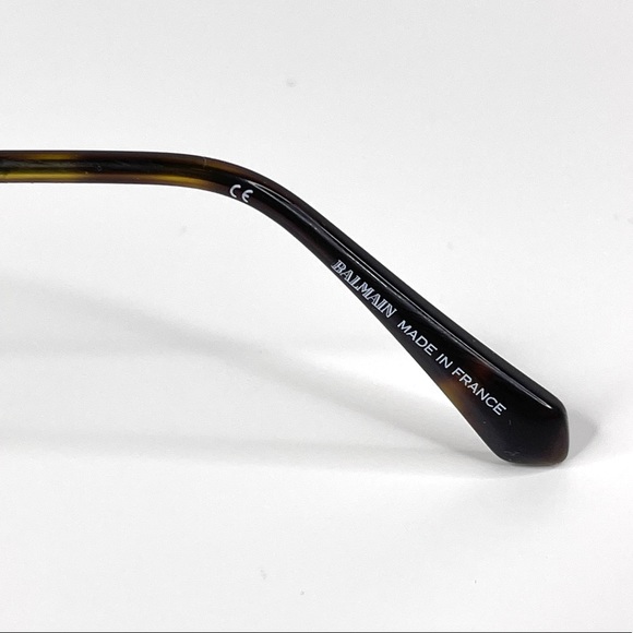 BALMAIN 52mm Round Sunglasses Gold Made In France main image 12
